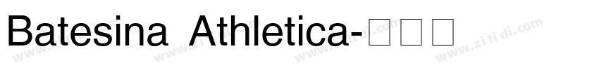 Batesina Athletica字体转换